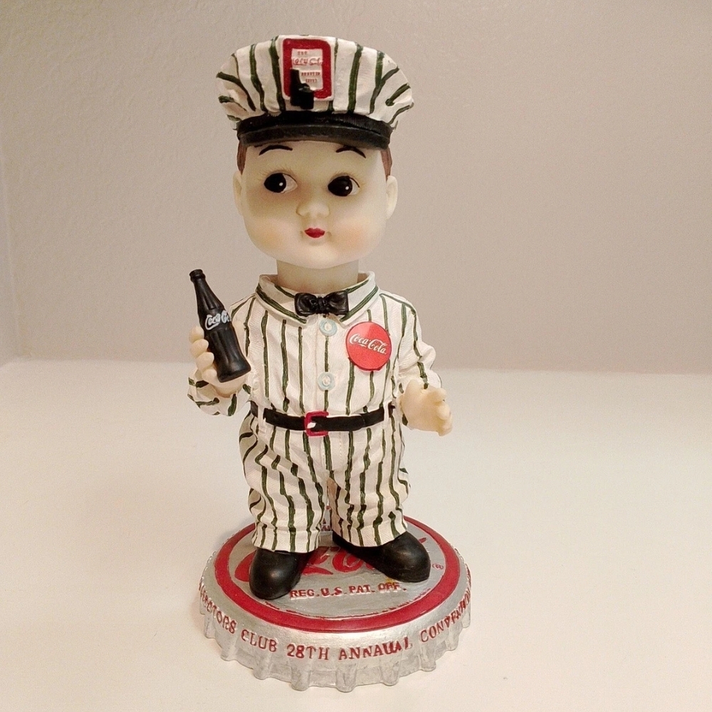 Buddy Lee Doll Bobblehead Coca-Cola Collector Clun Limited, 81/1000